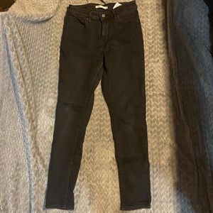 Levi Strauss High Rise Skinny Jeans